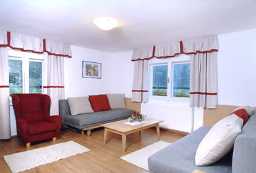 Ferienwohung im Chalet - Wohnzimmer
