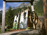 Erebnissommer auf der Alm, Kletterwand