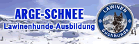 Lawinenausbildung f�r Hunde