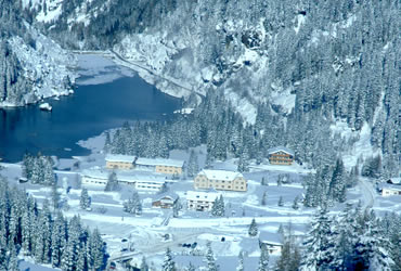 Alpengasthof Enzingerboden - Ansicht von oben