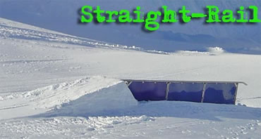 Snowboard-Park Weisssee - Straight-Rail