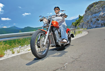Biker und Motorradfahrer fühlen sich wohl bei uns!