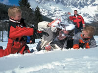 Spaß im Schnee