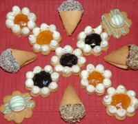 Fruchtige Schneeblumen