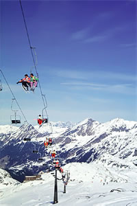 Skiurlaub am Weisssee Gletscher