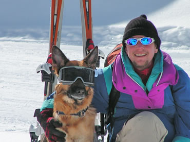 Skiurlaub mit Hund - Skitouren gehen mit Hund